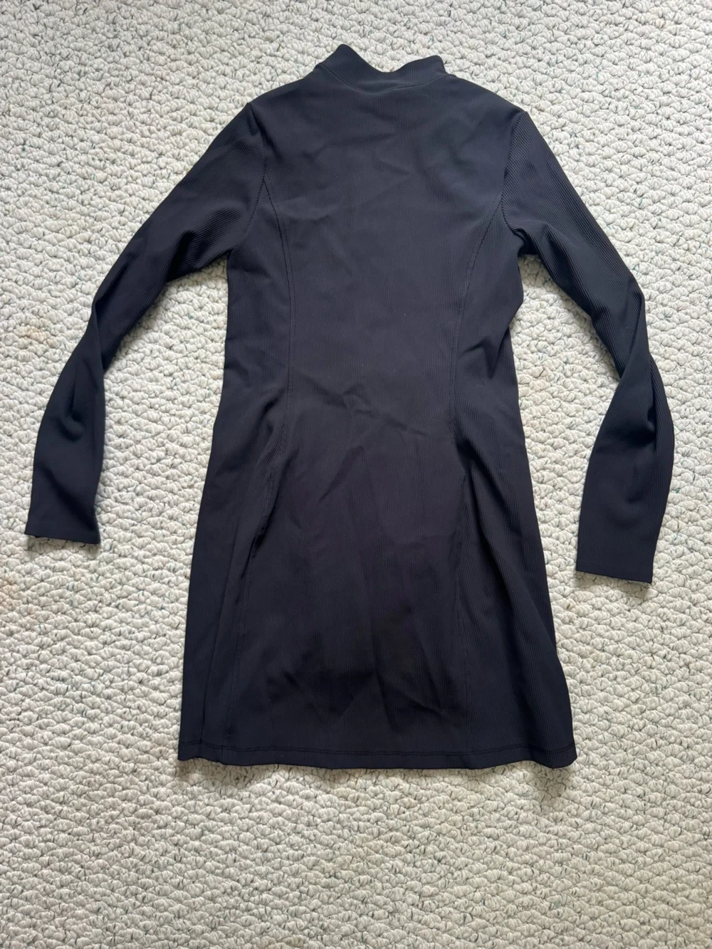 SPANX Ribbed Half Zip Dress - Picture 3 of 4